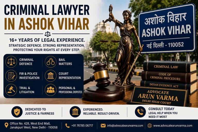 Criminal Lawyer in Ashok Vihar