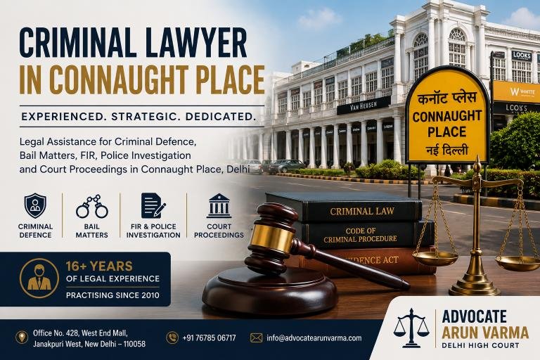 Criminal Lawyer in Connaught Place 