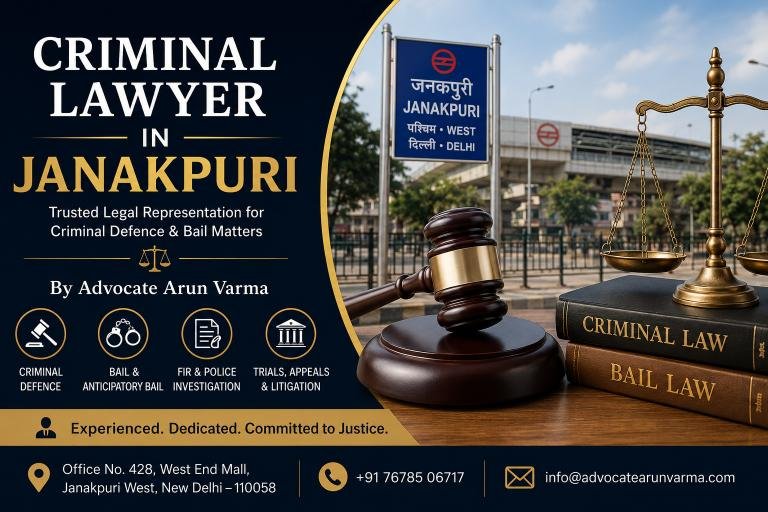 Criminal Lawyer in Jankpuri