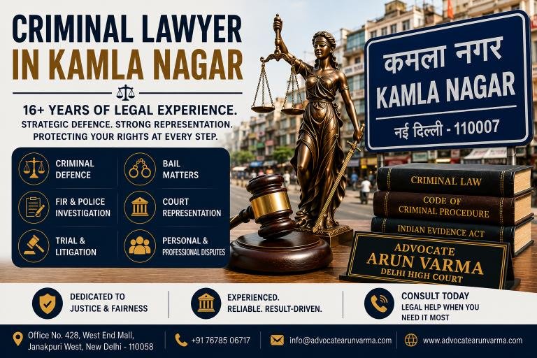 Criminal Lawyer in Kamla Nagar