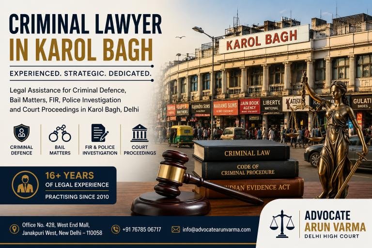 Criminal Lawyer in Karol Bagh