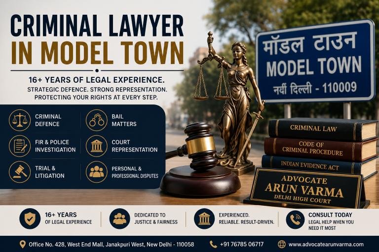 Criminal Lawyer in Model Town