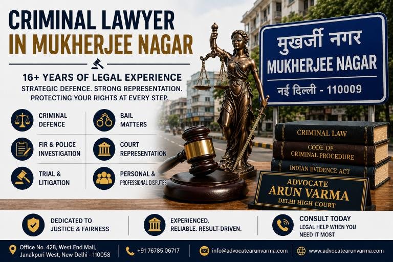 Criminal Lawyer in Mukherjee Nagar