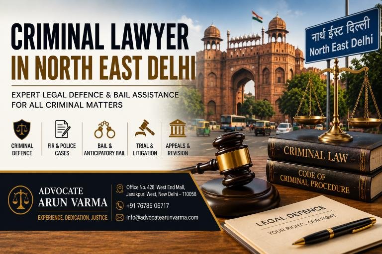 Criminal Lawyer in North East Delhi