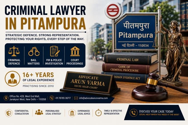 Criminal Lawyer in Pitampura