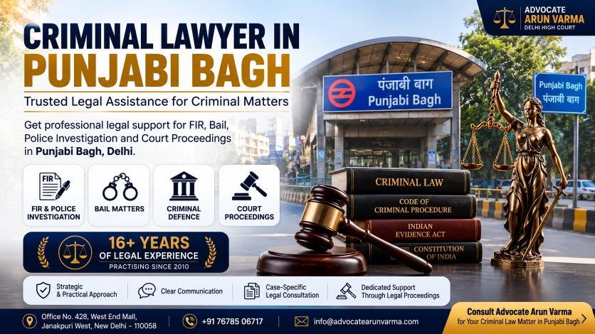 Criminal Lawyer in Punjabi Bagh