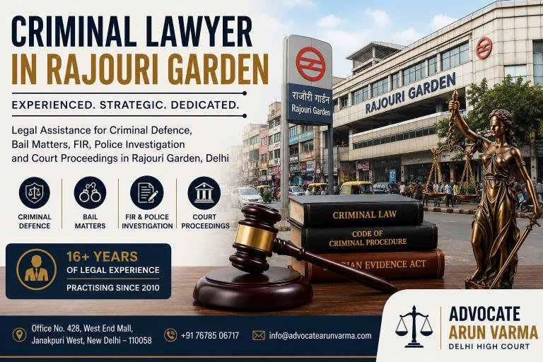 Best Criminal Lawyer in Rajouri Garden