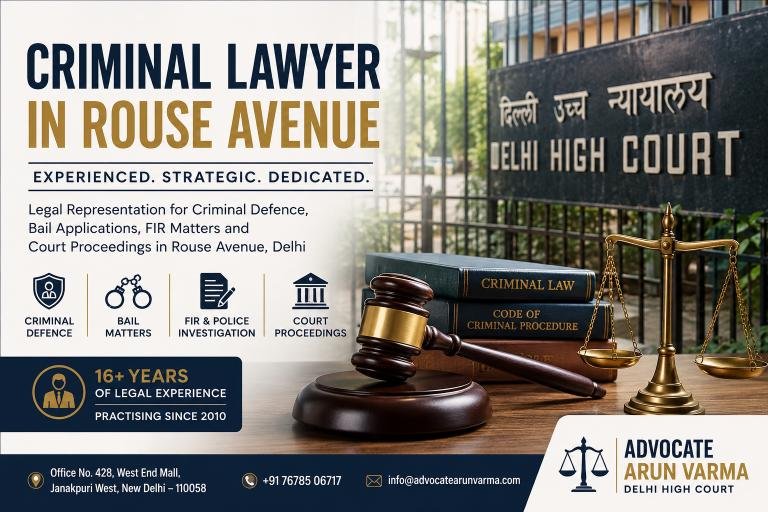 Criminal Lawyer in Rouse Avenue