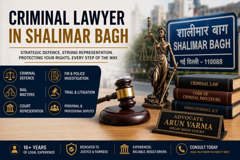 Criminal Lawyer in Shalimar Bagh