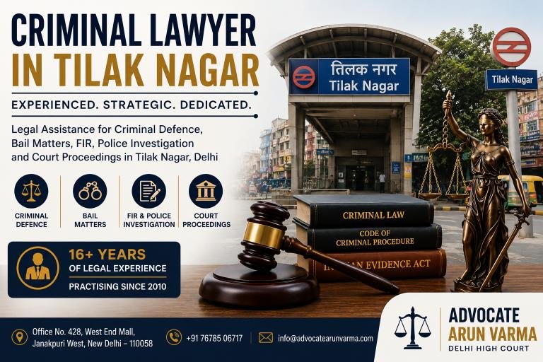 Criminal Lawyer in Tilak Nagar