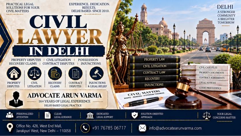 Civil Lawyer in Delhi