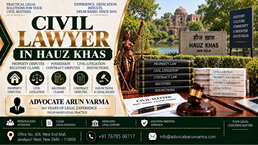 Civil Lawyer in Hauz Khas
