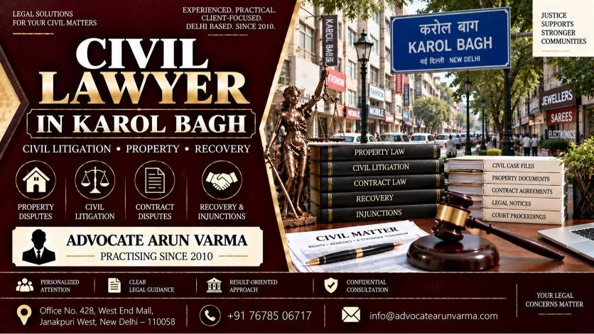 Civil Lawyer in Karol Bagh