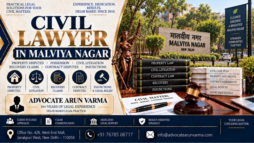 Civil Lawyer in Malviya Nagar