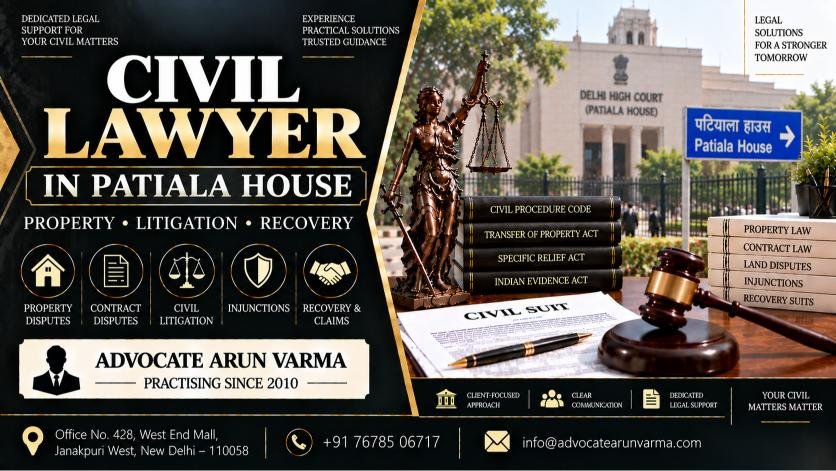 Civil Lawyer in Patiala House
