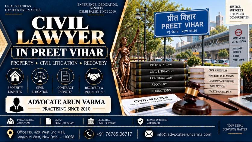 Civil Lawyer in Preet Vihar