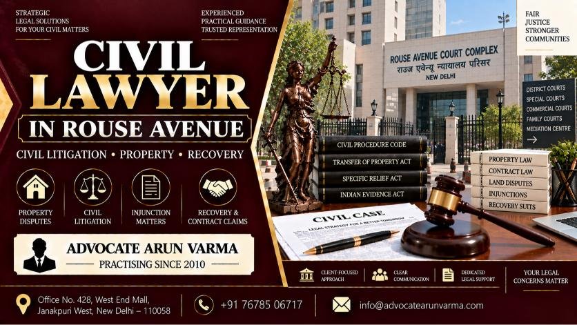 Civil Lawyer in Rouse Avenue
