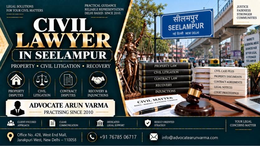 Civil Lawyer in Seelampur