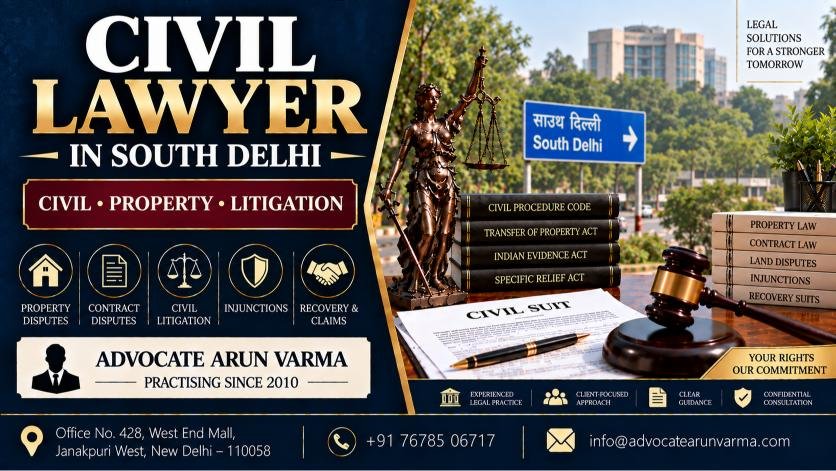 Civil Lawyer in South Delhi