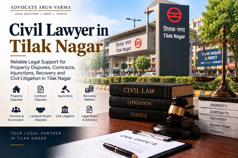 Civil Lawyer in Tilak Nagar