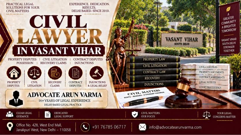 Civil Lawyer in Vasant Vihar
