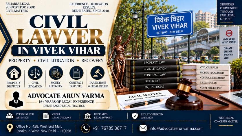 Civil Lawyer in Vivek Vihar