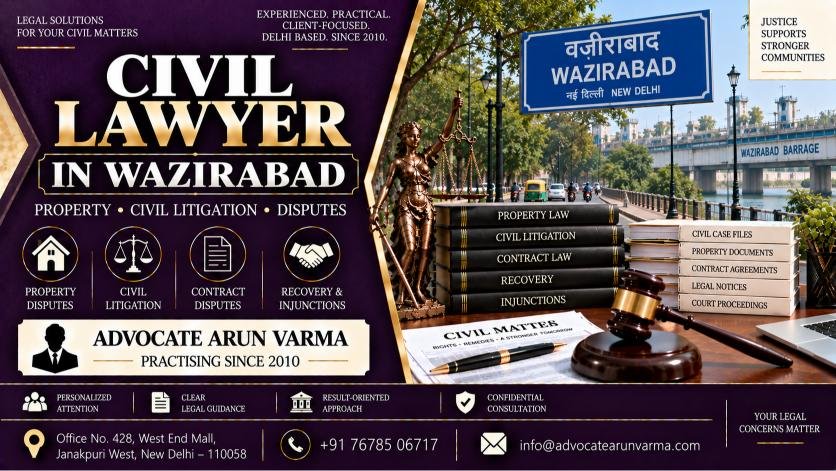Civil Lawyer in Wazirabad