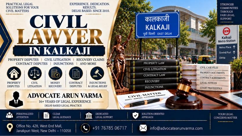 Civil Lawyer in kalkaji