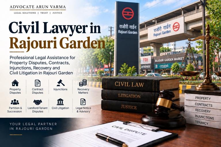 Civil lawyer in Rajouri Garden