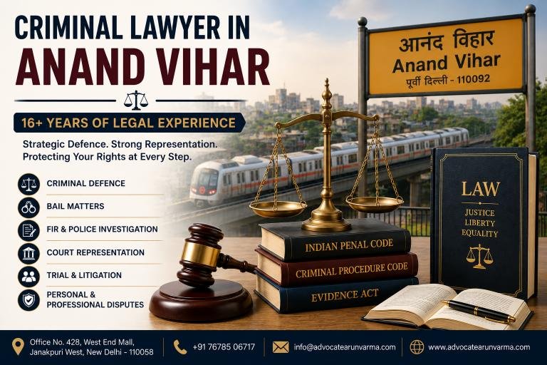 Criminal Lawyer in Anand Vihar