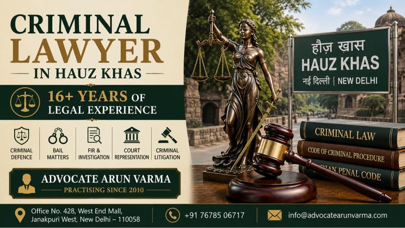 Criminal Lawyer in Hauz Khas