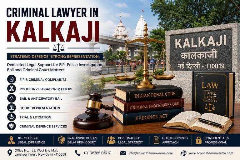Criminal Lawyer in Kalkaji
