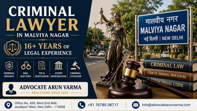 Criminal Lawyer in Malviya Nagar