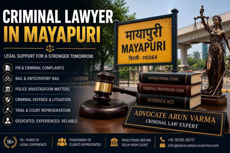 Criminal Lawyer in Mayapuri