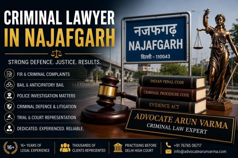 Criminal Lawyer in Najafgarh