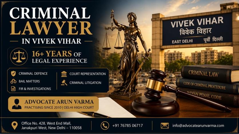 Criminal Lawyer in Vivek Vihar