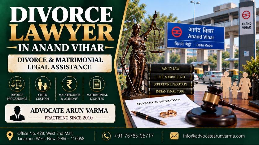 Divorce Lawyer in Anand Vihar