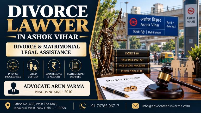 Divorce Lawyer in Ashok Vihar