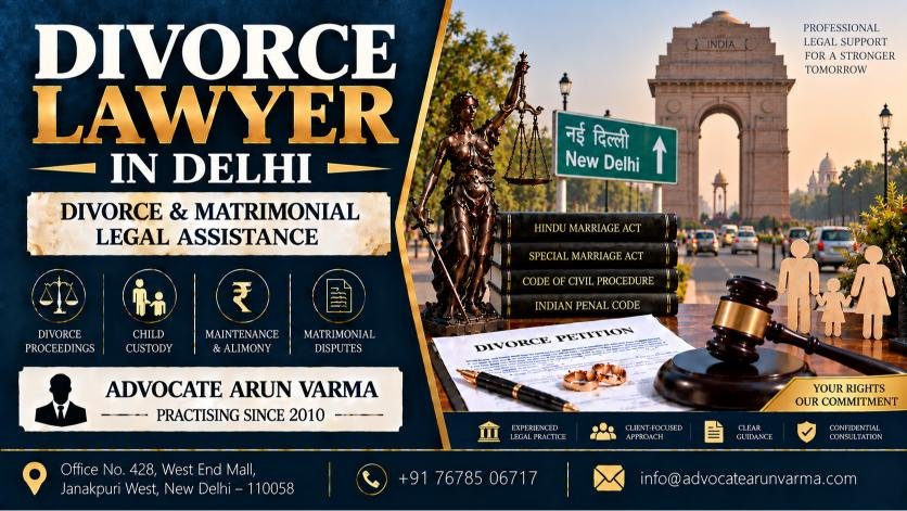 Divorce Lawyer in Delhi
