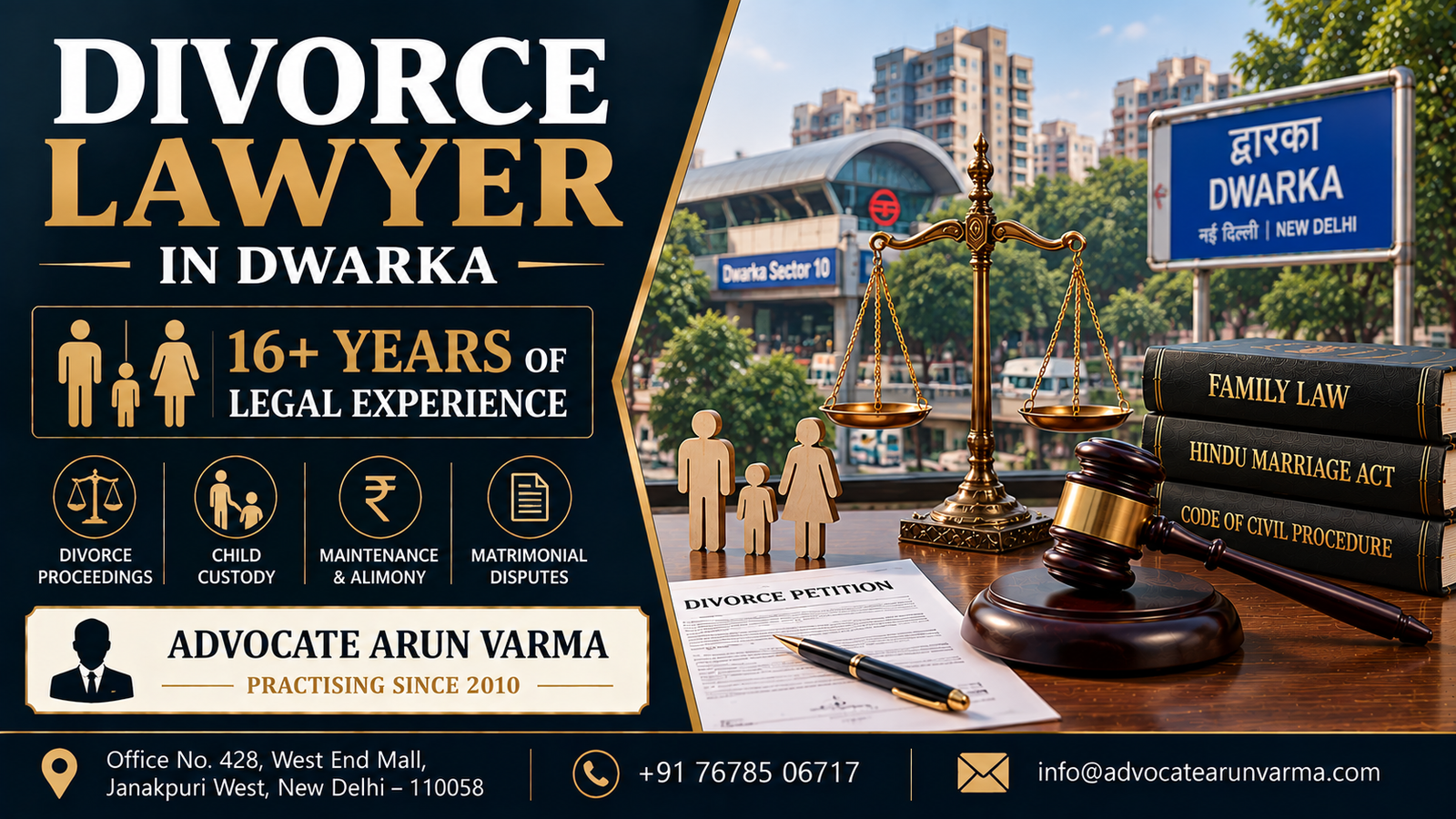 Divorce Lawyer in Dwarka