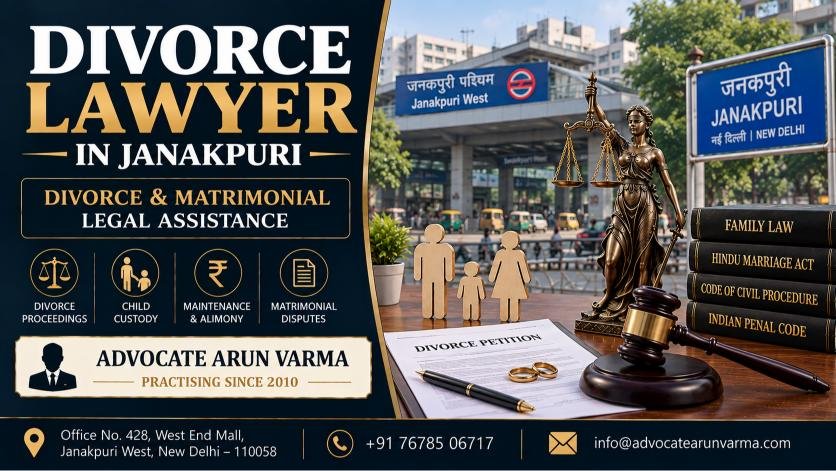 Divorce Lawyer in Janakpuri