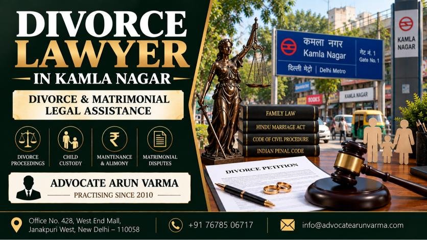 Divorce Lawyer in Kamla Nagar