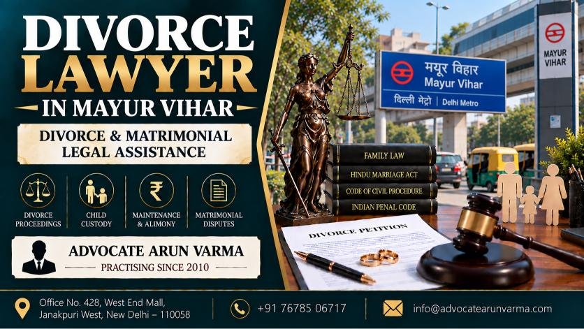 Divorce Lawyer in Mayur Vihar