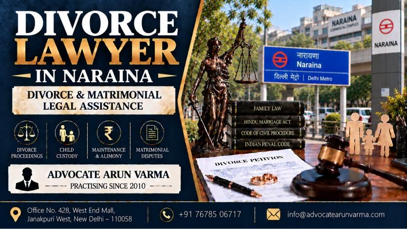 Divorce Lawyer in Naraina Delhi
