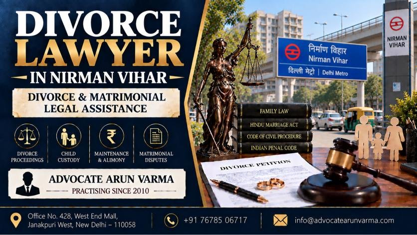 Divorce Lawyer in Nirman Vihar