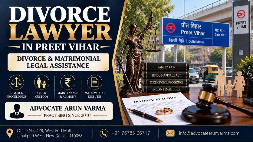 Divorce Lawyer in Preet Vihar