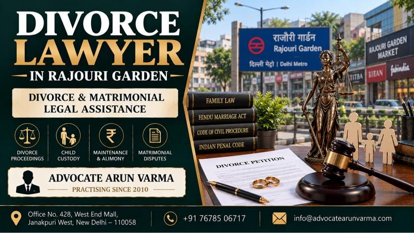 Divorce Lawyer in Rajouri Garden