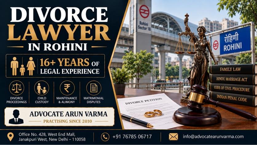 Divorce Lawyer in Rohini