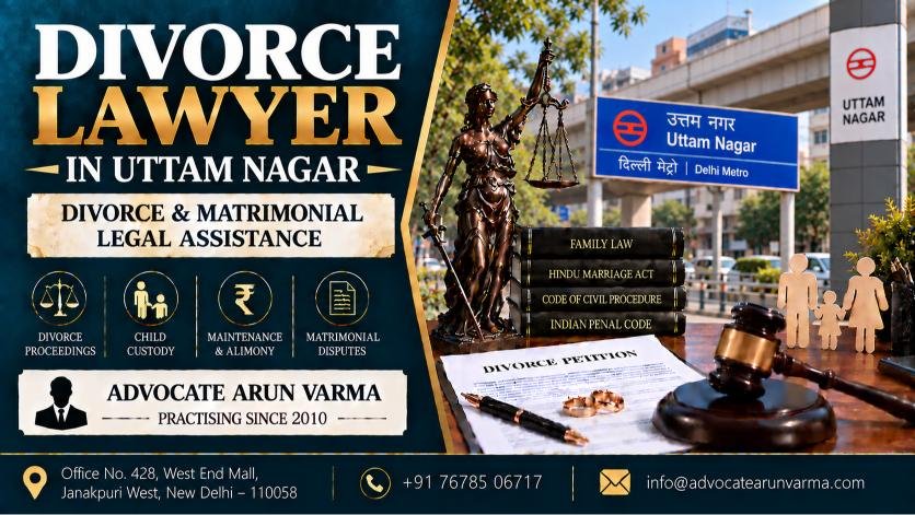 Divorce Lawyer in Uttam Nagar