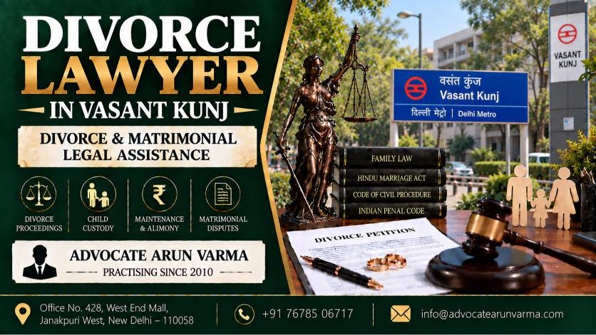 Divorce Lawyer in Vasant Kunj
